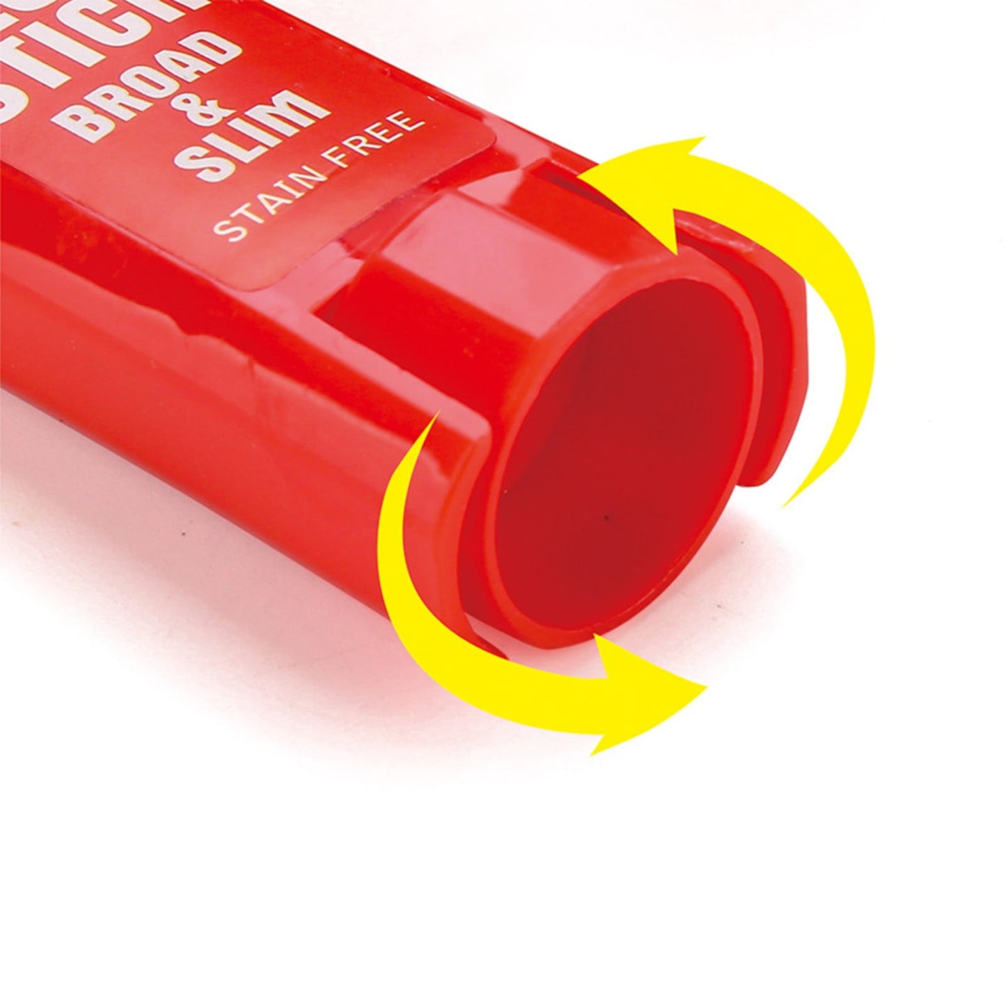 Big Deal! Veeogra Transparent Solid Glue Handmade Glue Stick Material 's Transparent Glue Stick Student Stationery,Red