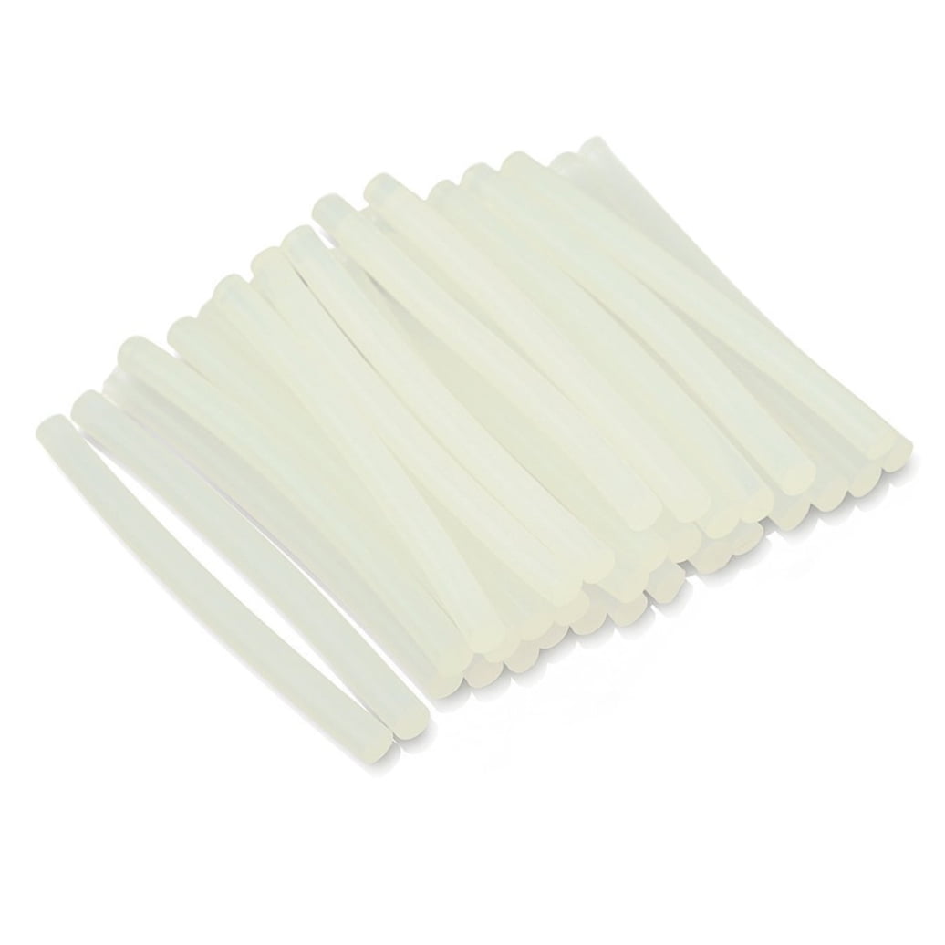 HOMOBABE 50Pcs Thermal Binding Glue Strips White Transparent Polyvinyl Alcohol Adhesive Diy Projects