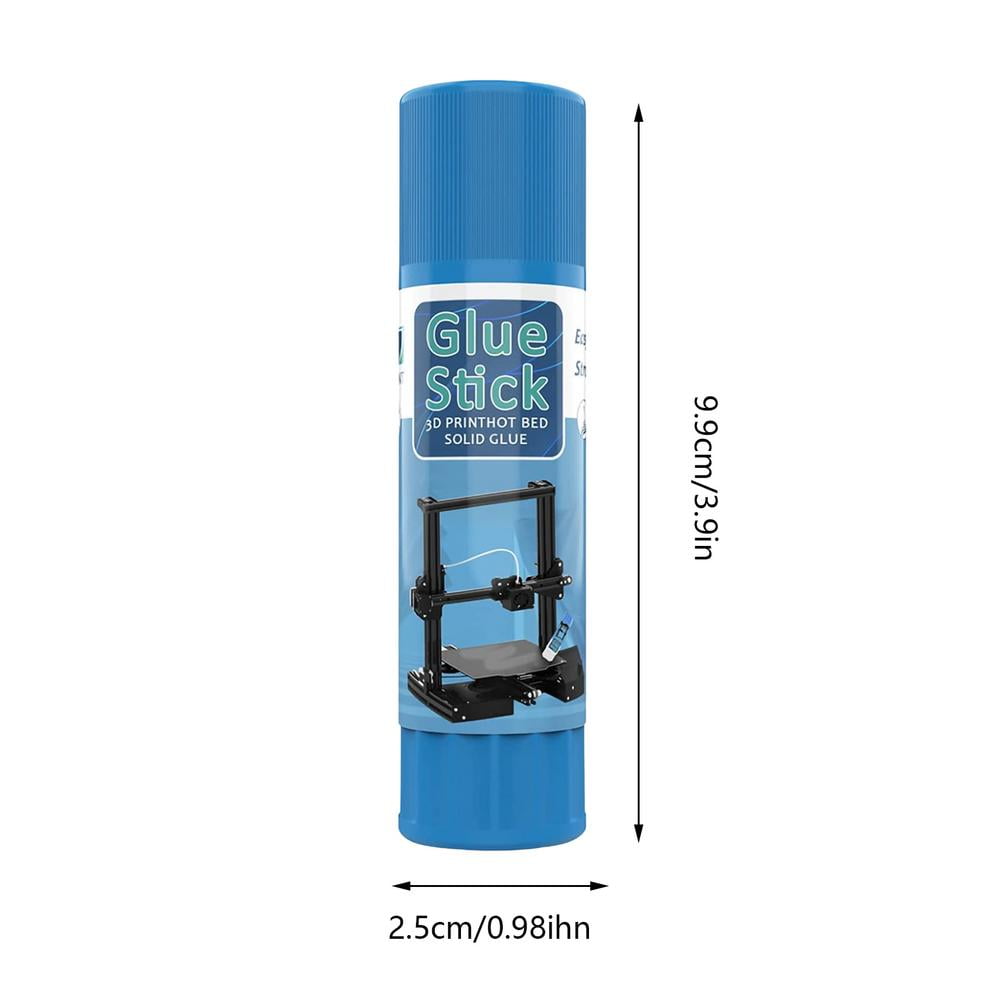 Wakfran Glue Stick for 3D Printing Hot Bed Plate Bed Weld Glue Sticks Adhesive Glue for 3D Printer Solid 3D Print Glue Stick Safe Hot Bed Print Solid Adhesive kindly