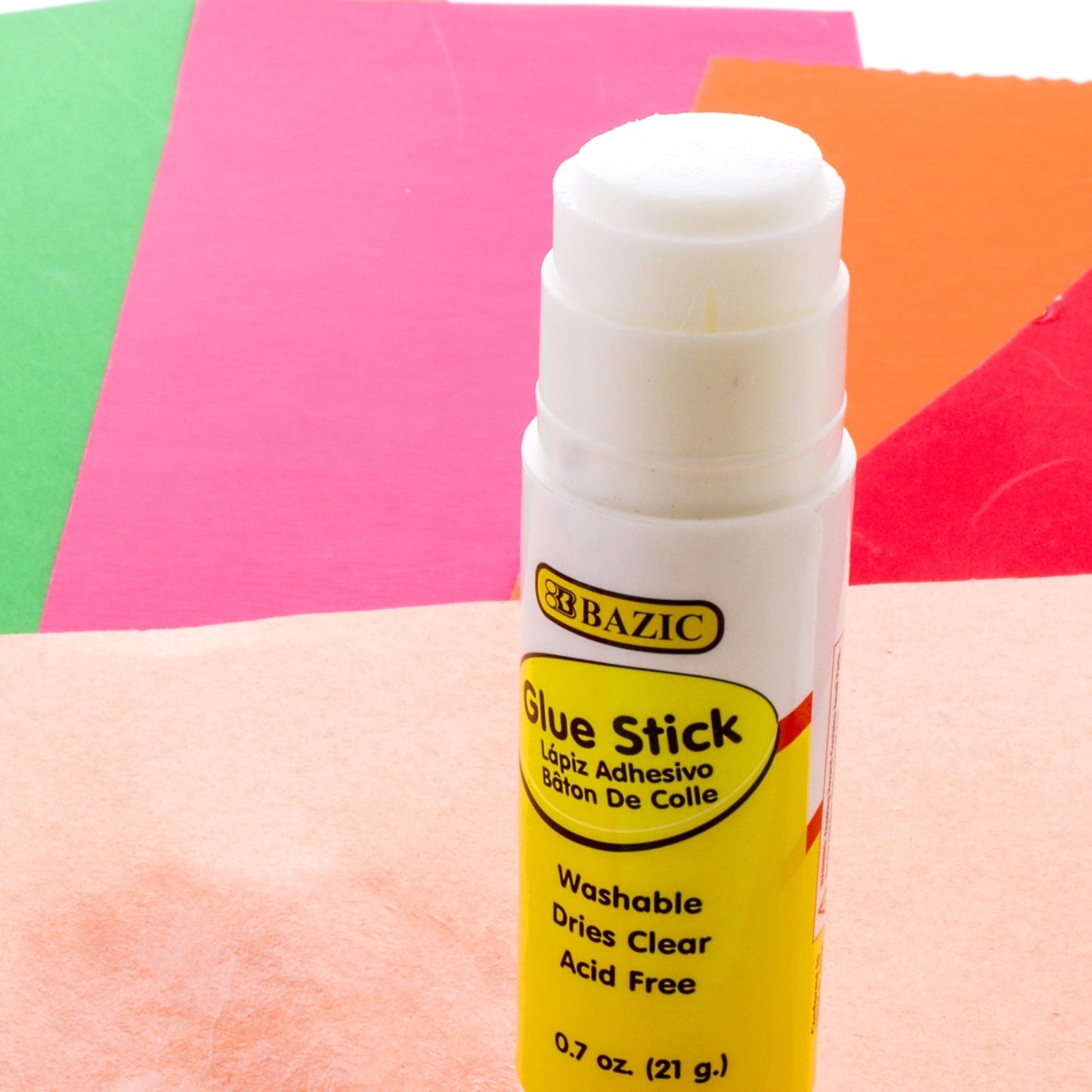BAZIC Glue Stick 36g/1.27 Oz, Acid Free Glue (2/Pack), 1-Pack