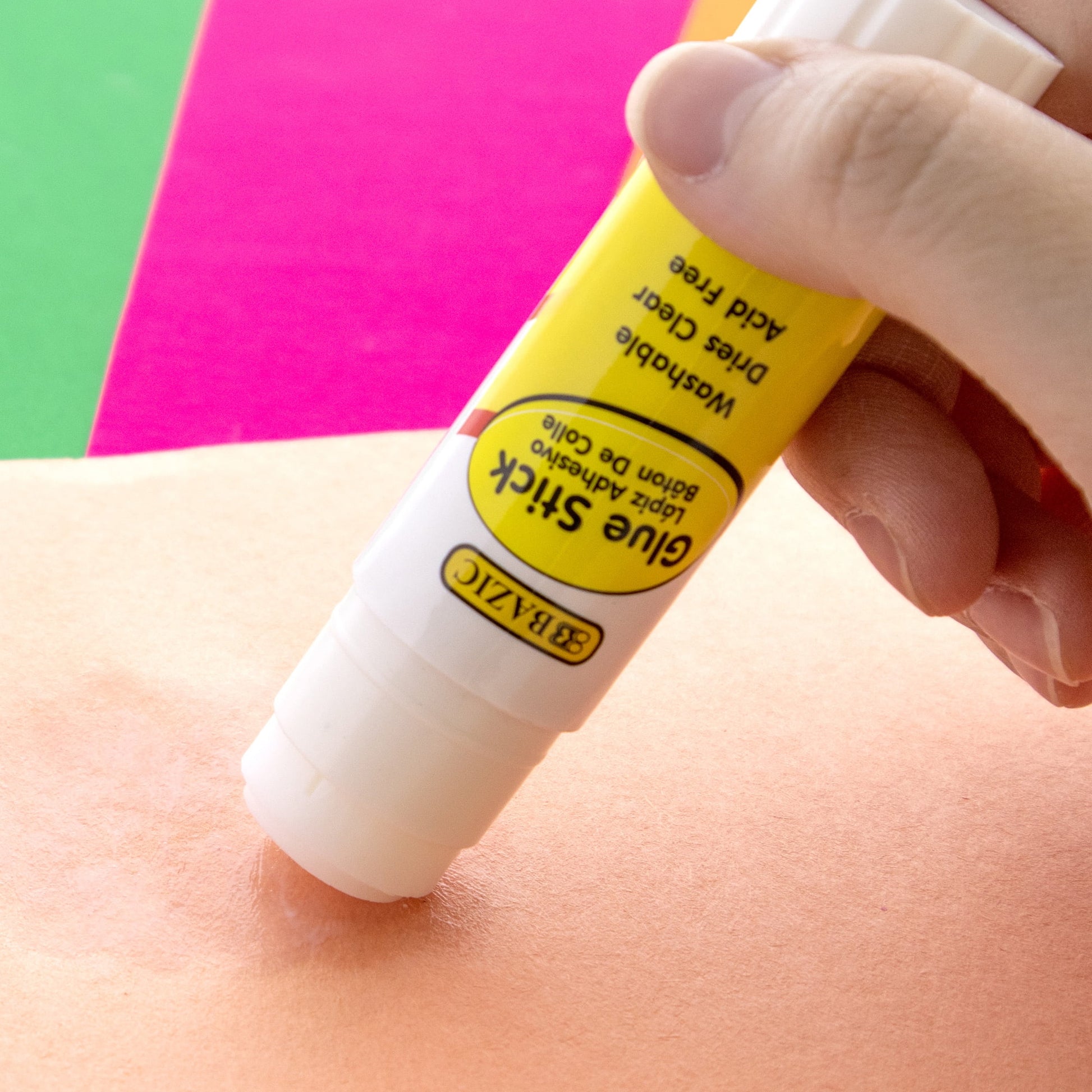 BAZIC Glue Stick 36g/1.27 Oz, Acid Free Glue (2/Pack), 1-Pack