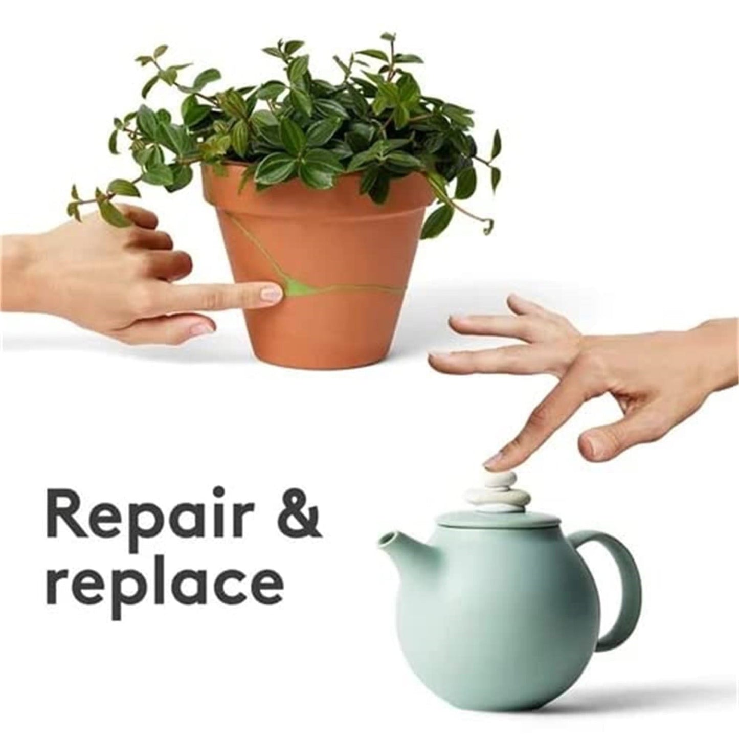 Multi-Purpose Moldable Glue Stick - DIY Plastic Repair Kit - Heatable Softening Rubber Strip for Fixing and Crafting