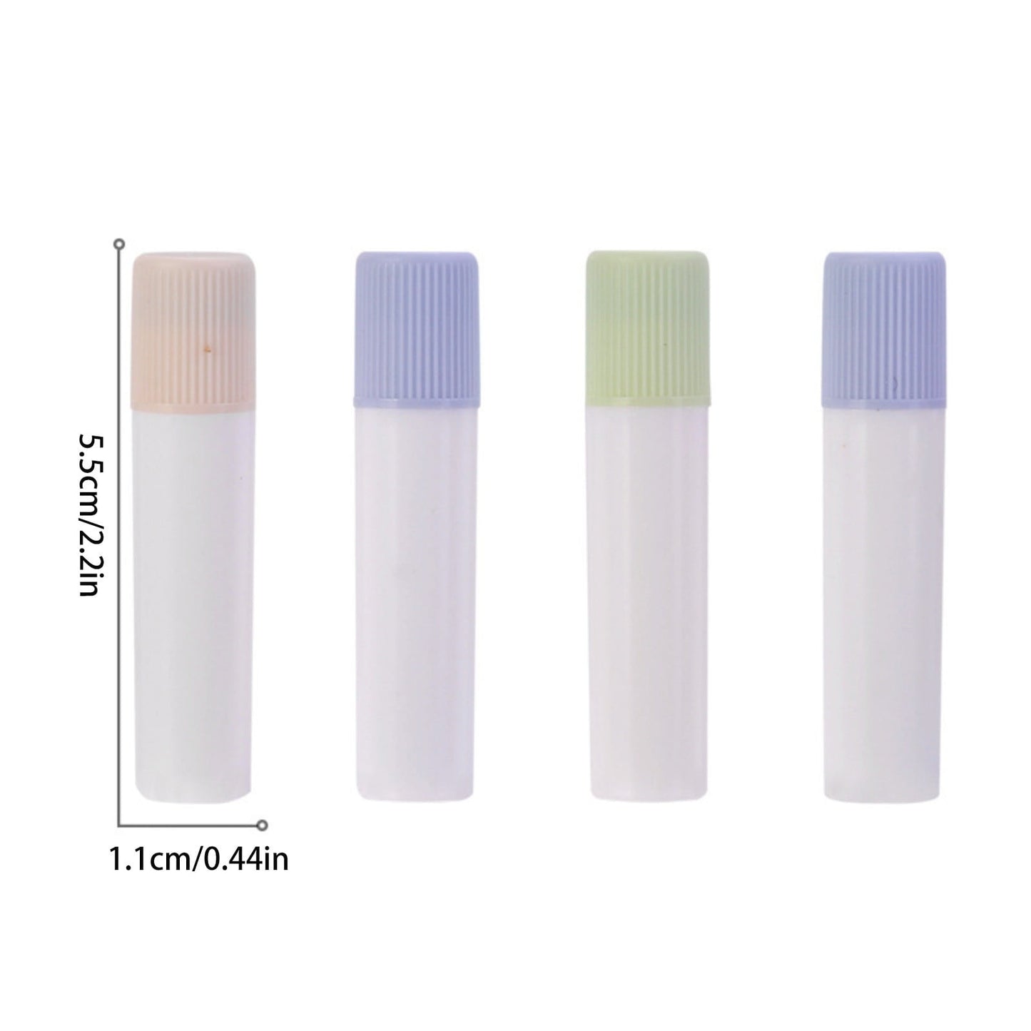 Ljxge White Grid Design Glue Stick Refills, Precision Tip Replacement Cartridges for Paper Crafts,Scrapbooking & DIY Projects, Compatible with Standard Glue Applicators, Smooth & No Mess