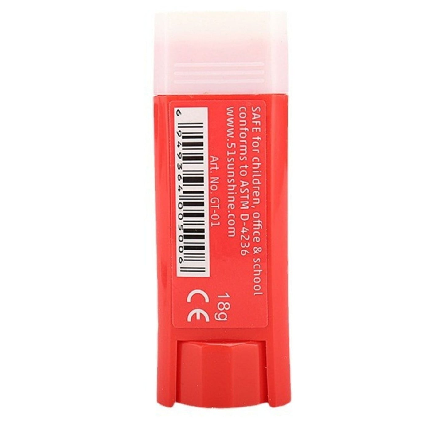 Big Deal! Veeogra Transparent Solid Glue Handmade Glue Stick Material 's Transparent Glue Stick Student Stationery,Red