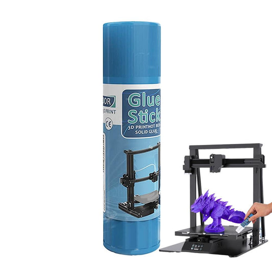 Wakfran Glue Stick for 3D Printing Hot Bed Plate Bed Weld Glue Sticks Adhesive Glue for 3D Printer Solid 3D Print Glue Stick Safe Hot Bed Print Solid Adhesive kindly