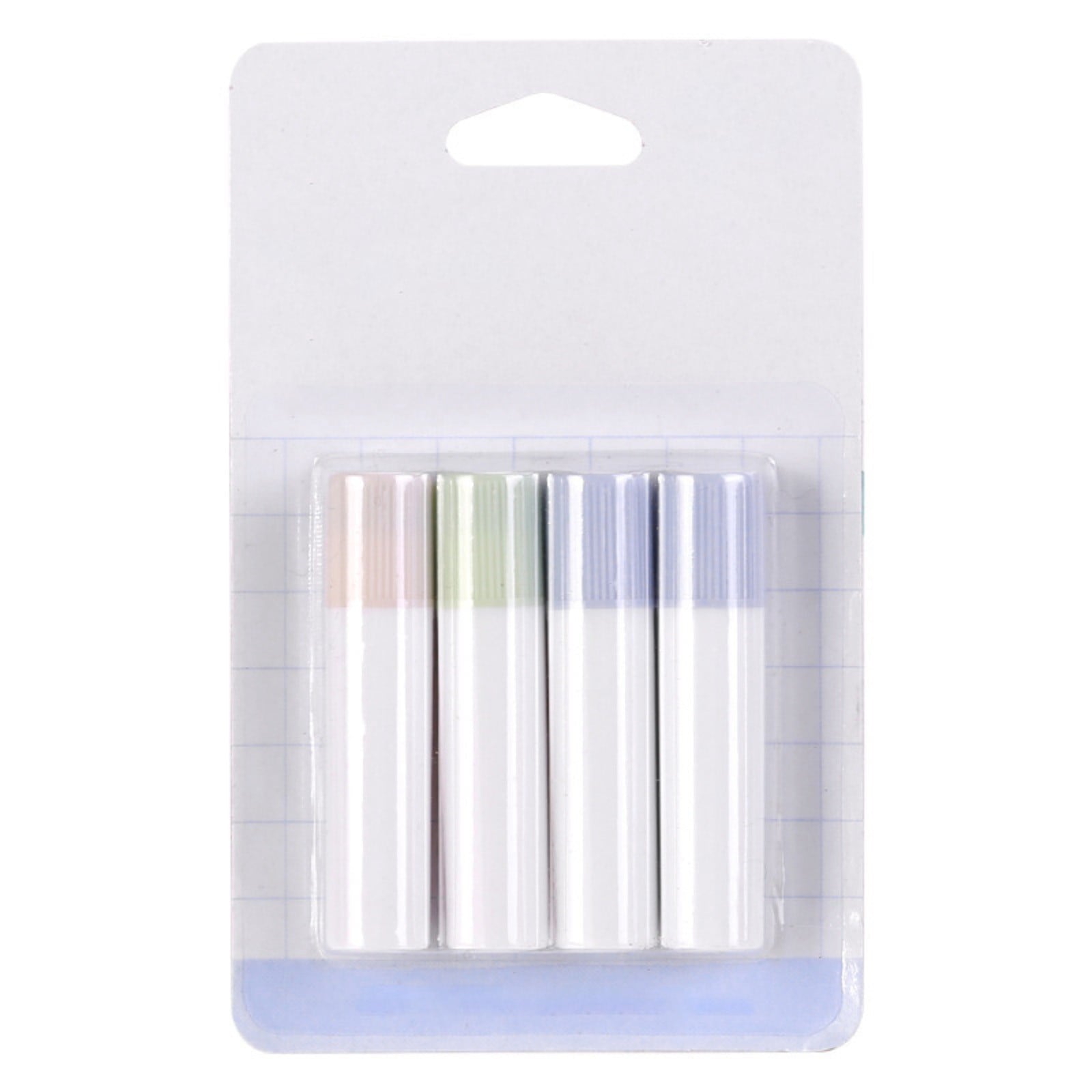 Ljxge White Grid Design Glue Stick Refills, Precision Tip Replacement Cartridges for Paper Crafts,Scrapbooking & DIY Projects, Compatible with Standard Glue Applicators, Smooth & No Mess