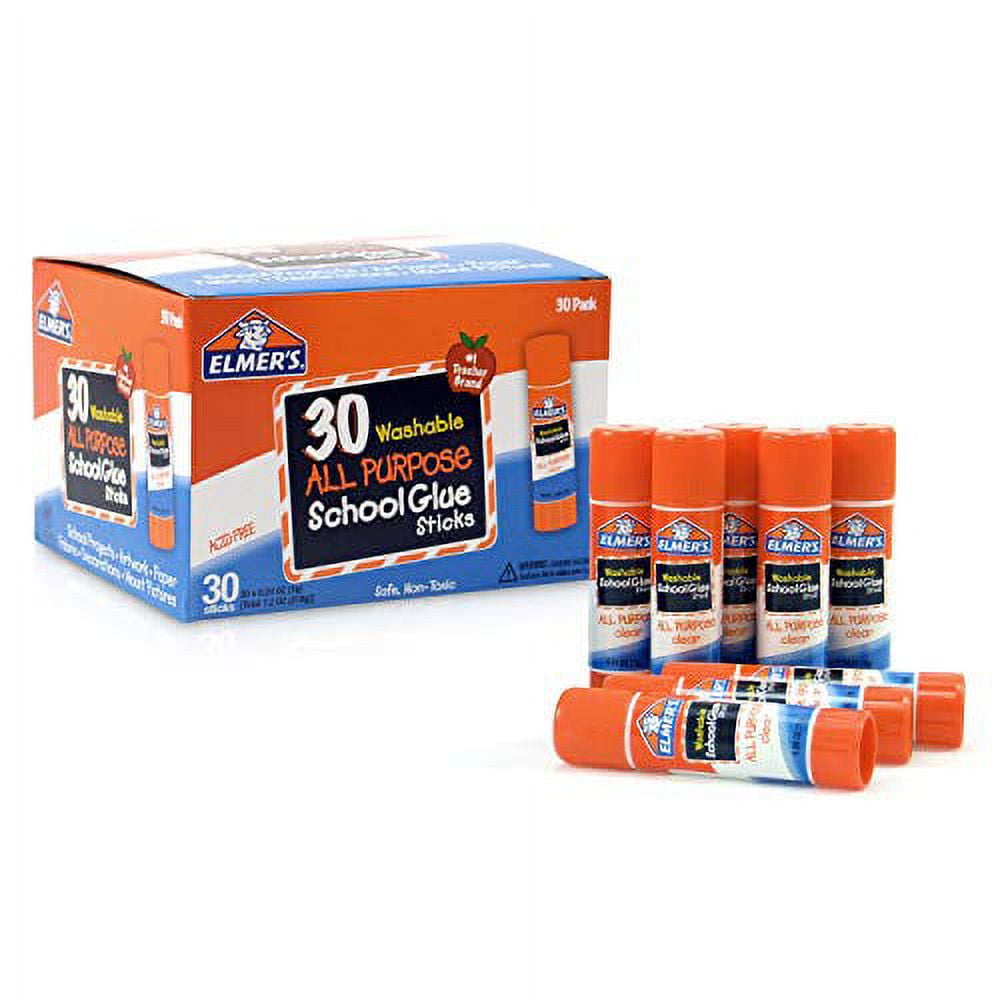 Elmer's All Purpose Washable Glue Sticks, 30 Count
